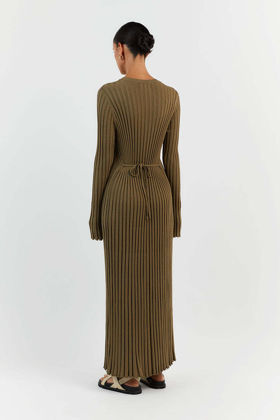 Arya | Robe Longue Côtelée