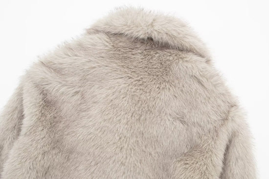 Liora ® | Veste en Fourrure Streetwear Chic