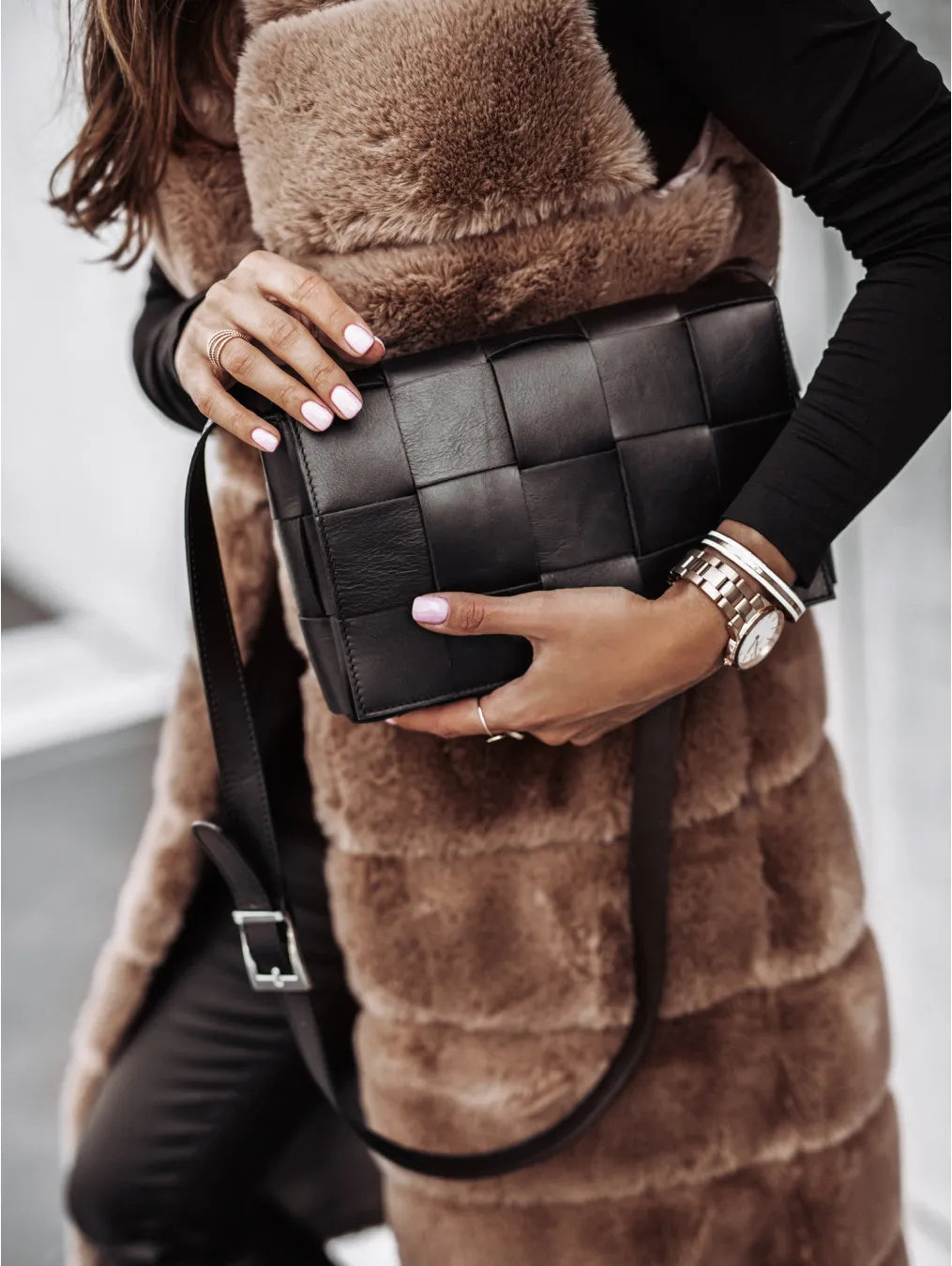 Diana® | Manteau Long Fourrure Luxe Hivernal