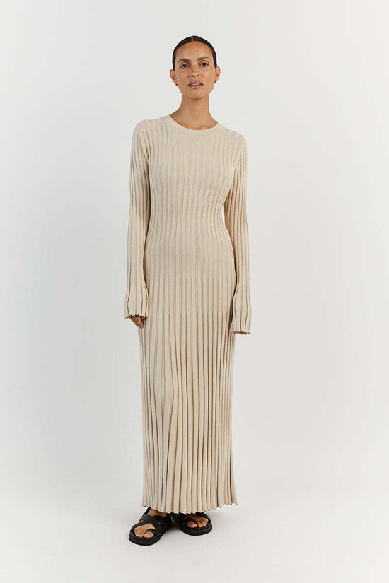 Arya | Robe Longue Côtelée