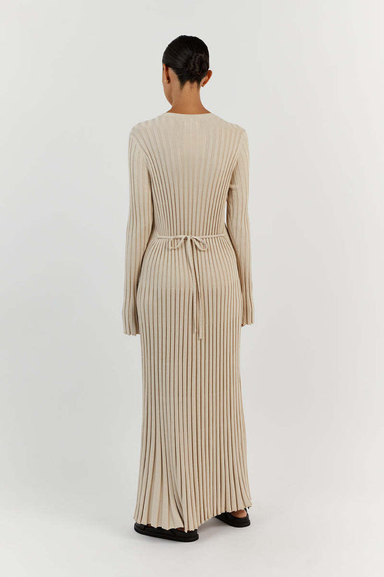 Arya | Robe Longue Côtelée