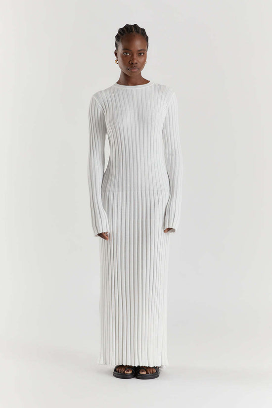 Arya | Robe Longue Côtelée
