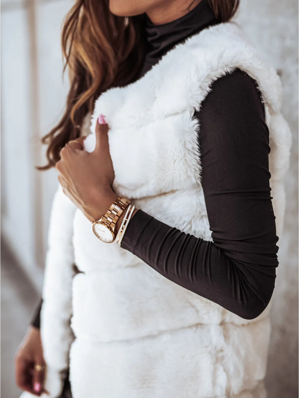 Diana® | Manteau Long Fourrure Luxe Hivernal