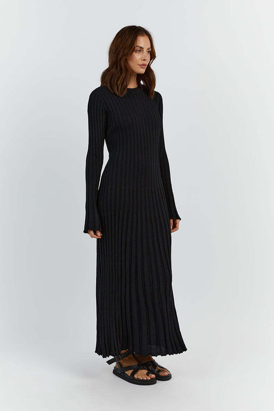 Arya | Robe Longue Côtelée