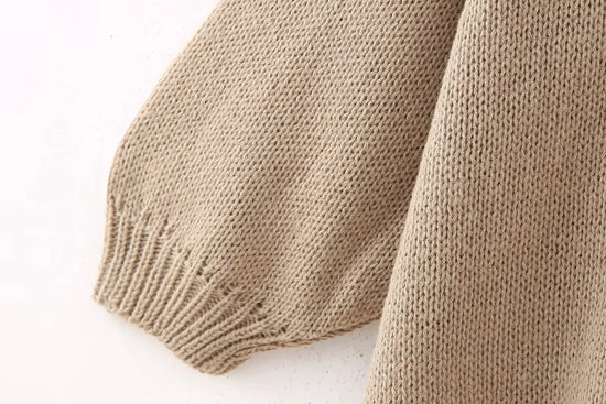 limunia® | Cardigan Chic à Boutons Dorés