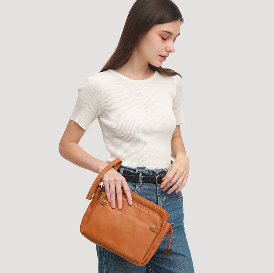 Sac ANOUK ® | Élégance Rétro en Cuir