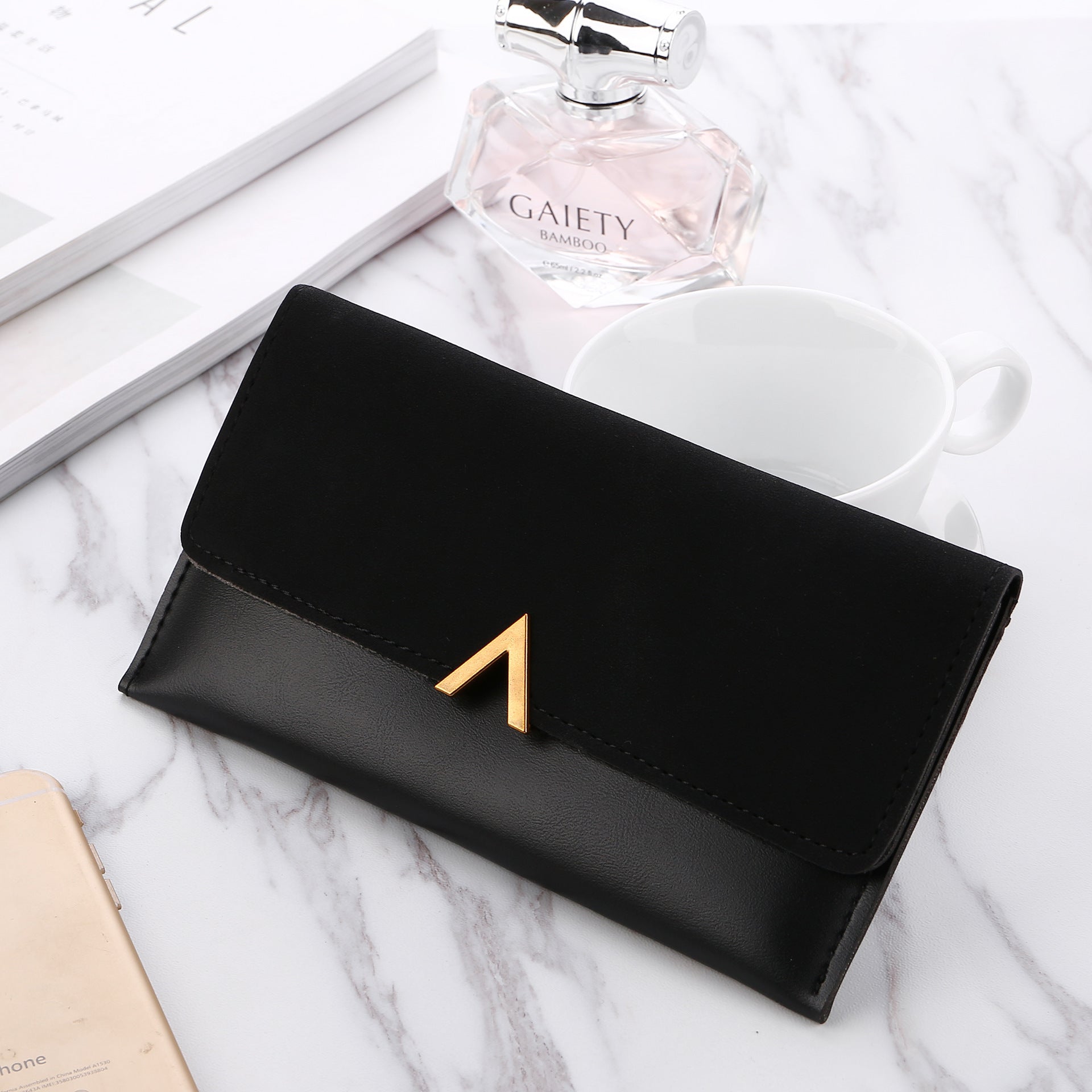 le Portefeuille Long Givré pour Femme