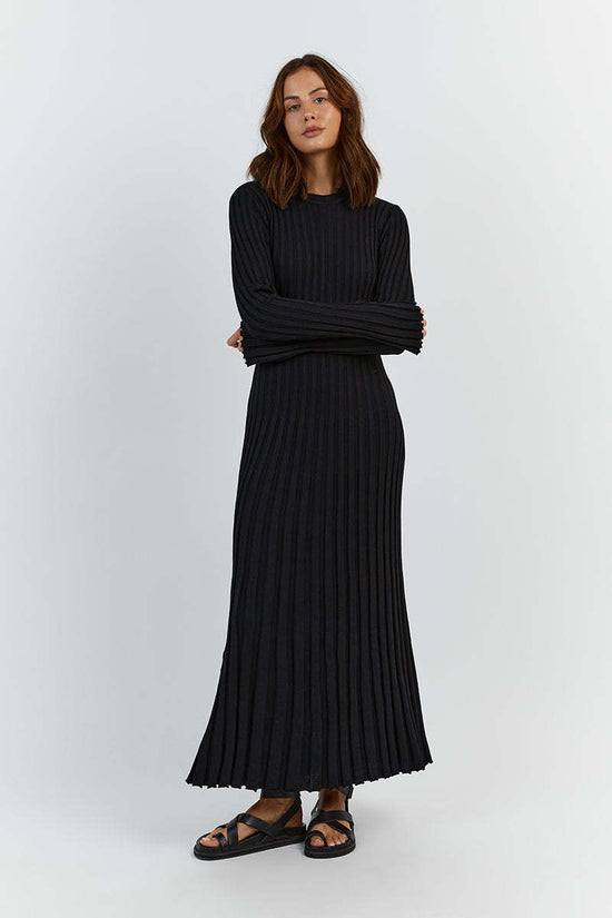 Arya | Robe Longue Côtelée