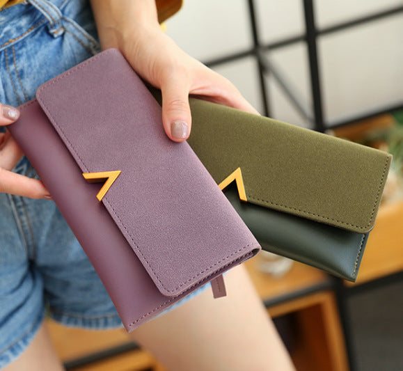 le Portefeuille Long Givré pour Femme