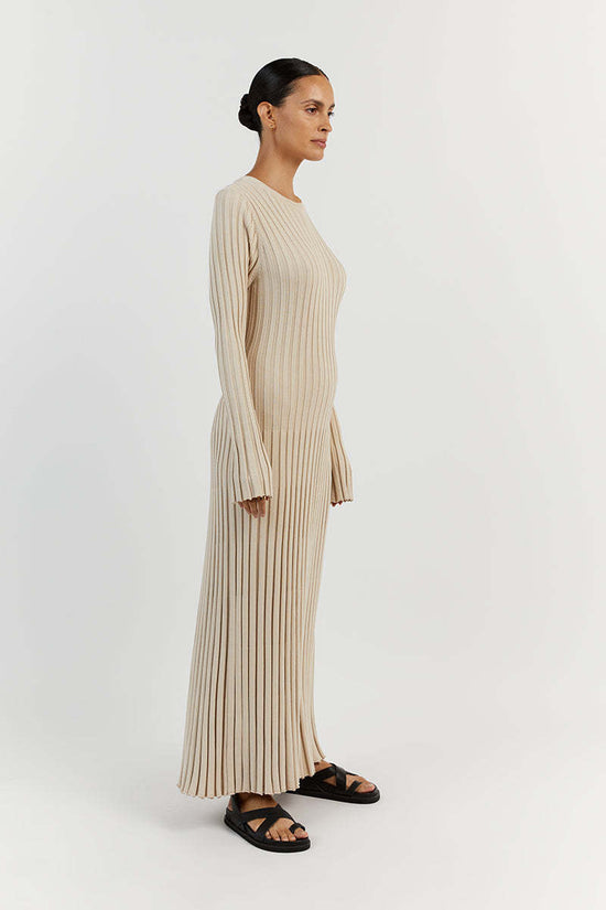Arya | Robe Longue Côtelée