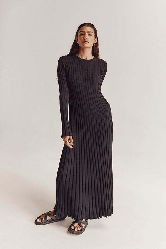 Arya | Robe Longue Côtelée