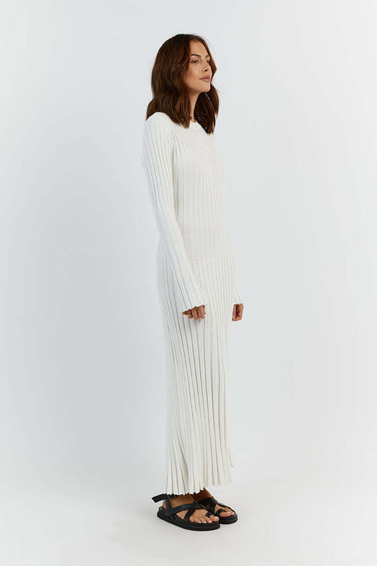 Arya | Robe Longue Côtelée