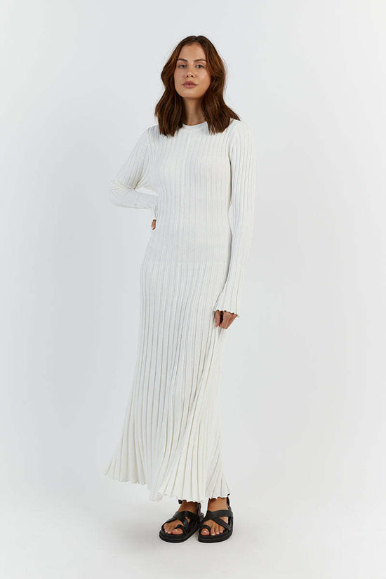 Arya | Robe Longue Côtelée