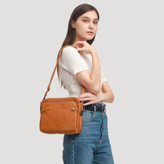 Sac ANOUK ® | Élégance Rétro en Cuir